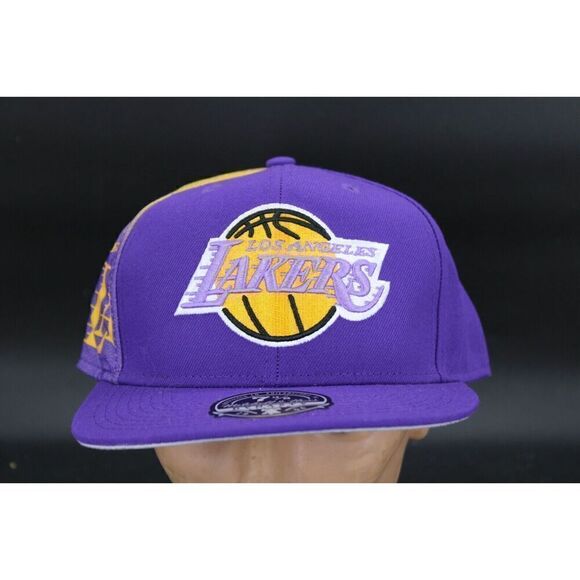Mitchell & Ness Los Angeles Lakers 50th NBA Adult Unisex Dynasty Cap/Hat - Picture 1 of 8